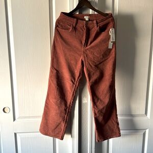 Women’s Billabong new with tags, corduroy cropped pants